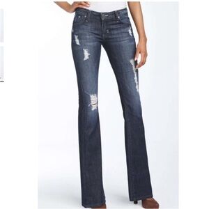 Dylan George Distressed Jeans Flare Size 26 x 34 Alexandra Flare